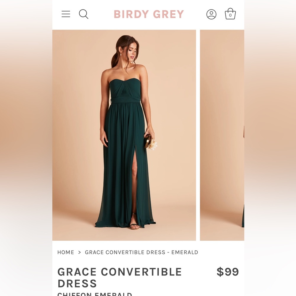 Green- Grace Convertible Dress
